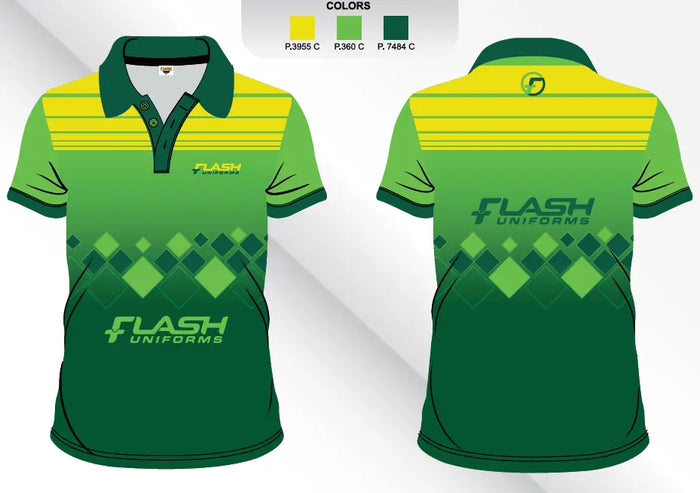 Custom Dye Sublimated School Leavers Polo Shirt SP08  Sublimation