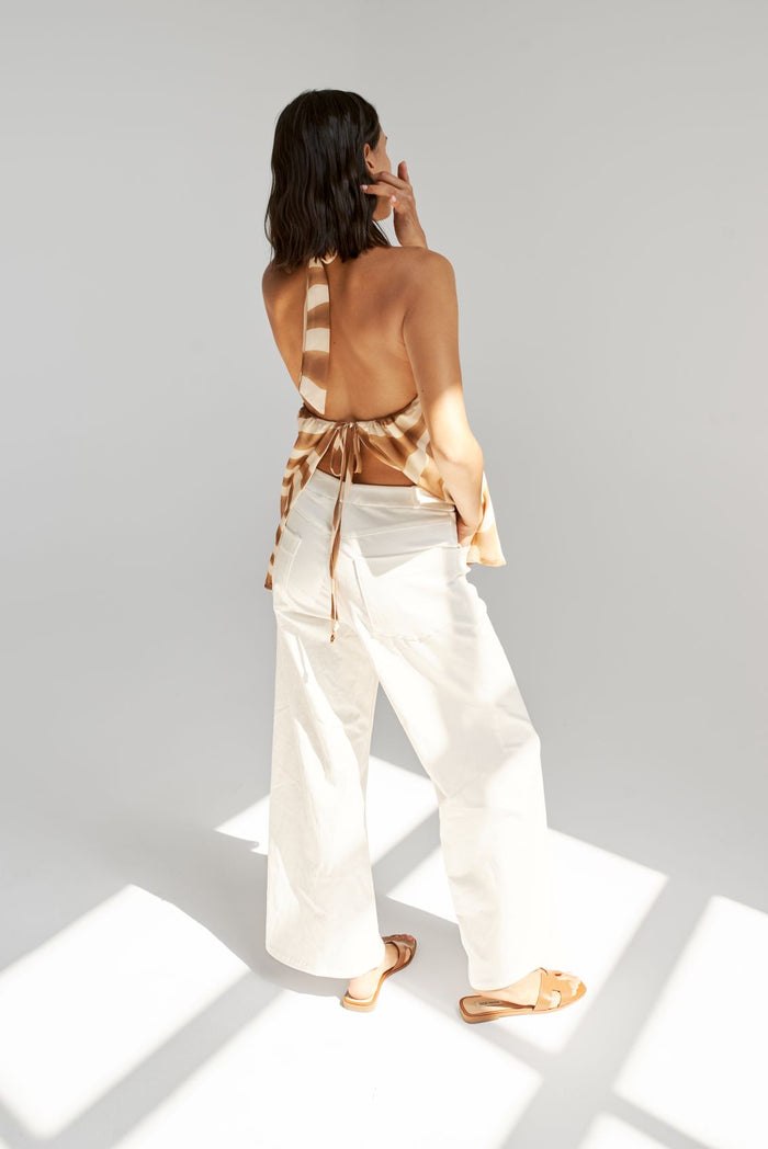 DAILYSTORY Pantalon Harper - Blanc
