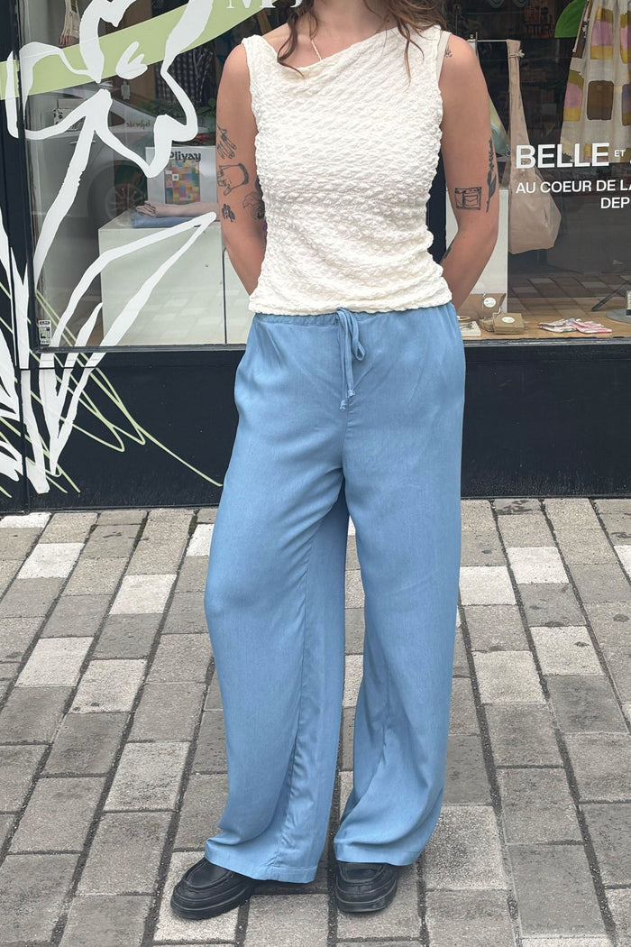 DAILYSTORY Pantalon Savannah - Bleu