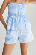 DAILYSTORY Shorts Audrey - Bleu