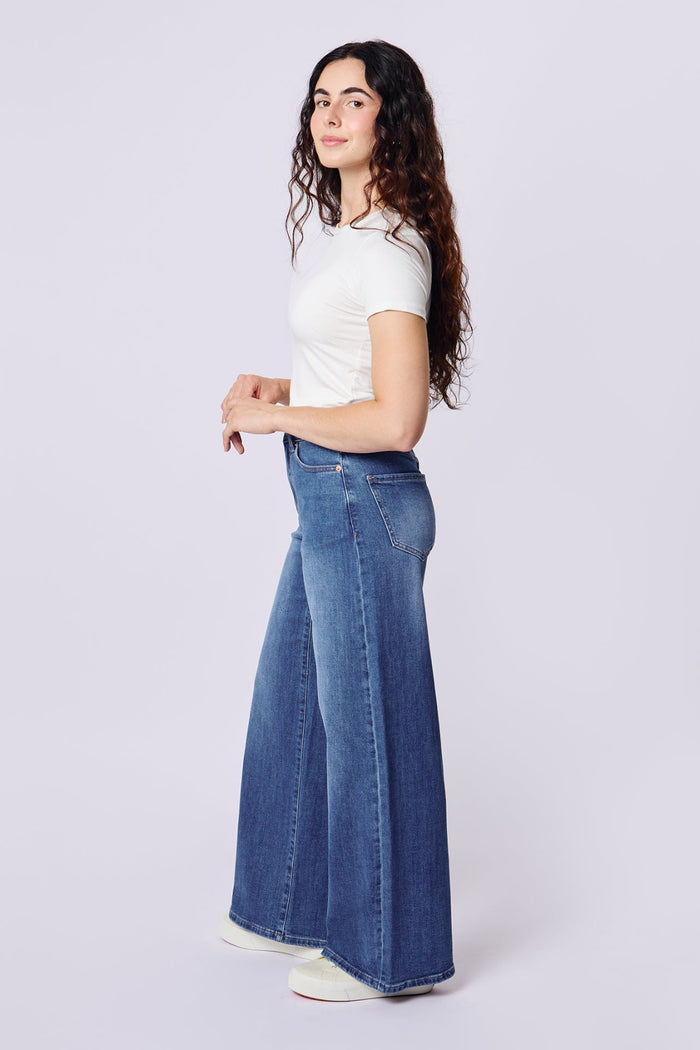 DAILYSTORY X YOGA JEANS Jean Aurore - Bleu