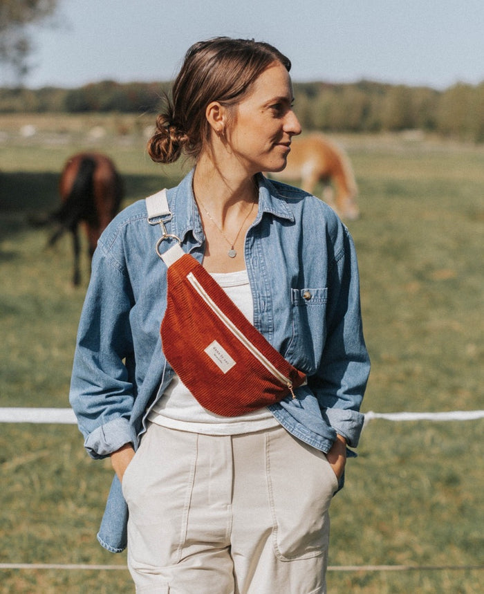 DANS LE SAC Sac Banane Corduroy