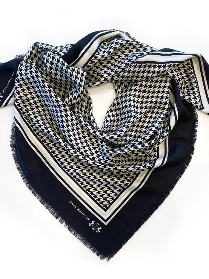 Dark Hampton The Hunter Wool Silk Scarf Accessories > Scarves & Wraps > Wool Silk Scarves > Dark Hampton Hyde Boutique