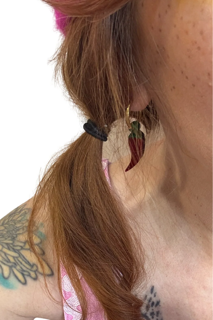 DCONSTRUCT Boucles d'Oreilles Piment