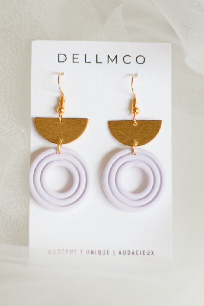 DELLMCO Boucles d'Oreilles Rosalie