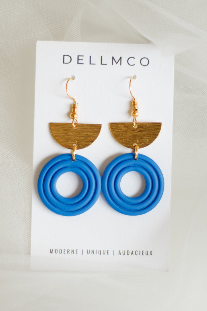 DELLMCO Boucles d'Oreilles Rosalie