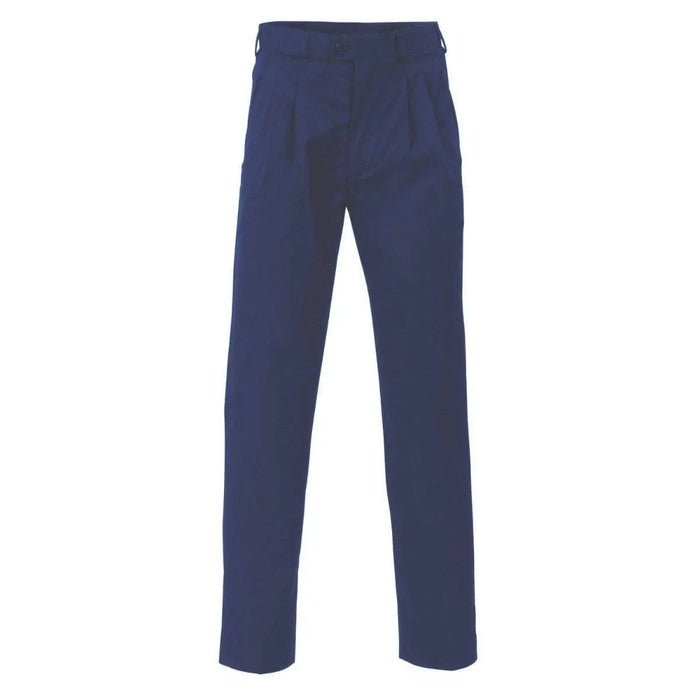 DNC Workwear Work Wear Navy / 72R DNC WORKWEAR Men’s P/V Pleat Front Pants 4502