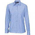 DNC Workwear Corporate Wear Blue Chambray / 6 DNC WORKWEAR Polyester Cotton Long Sleeve Business Shirt 4212