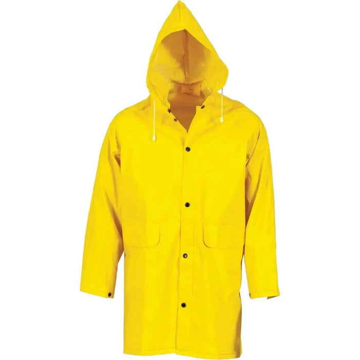 DNC Workwear Work Wear Yellow / S DNC WORKWEAR PVC Rain Jacket 3702