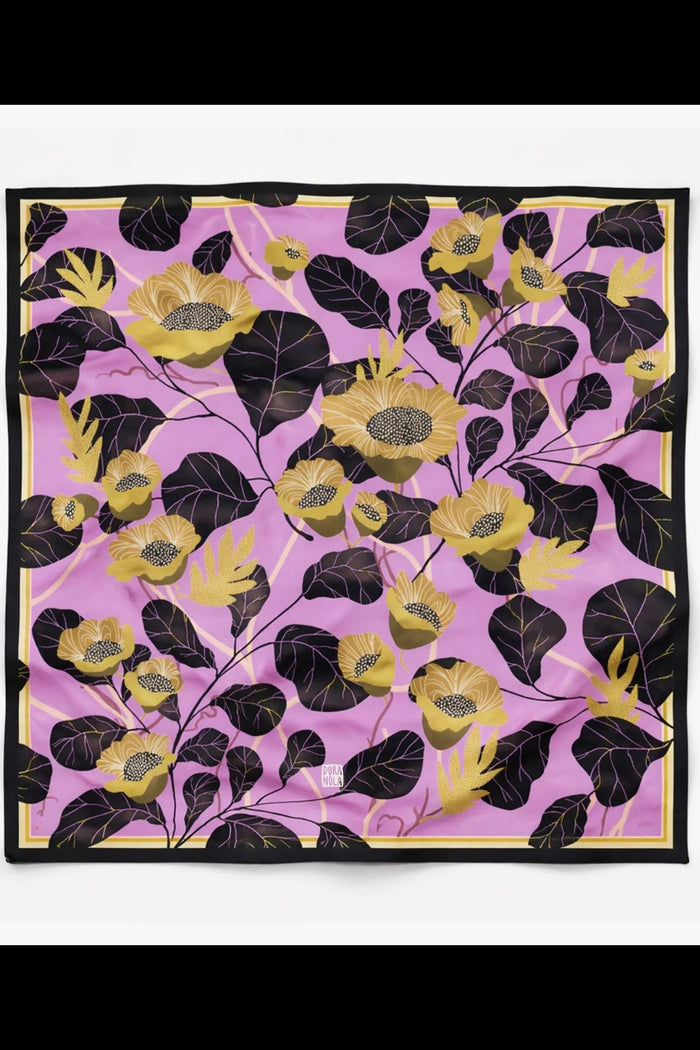 DORA NOLA Foulard en Soie 50 - Le Jardin de Rosie