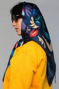 DORA NOLA Foulard en Soie 90 - Fresque