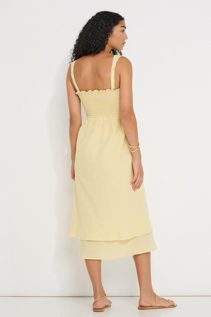 DORSALI Robe Twisted Basics - Sunbeam Stripe