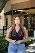 Elisa Mexican Embroidery Halter Top