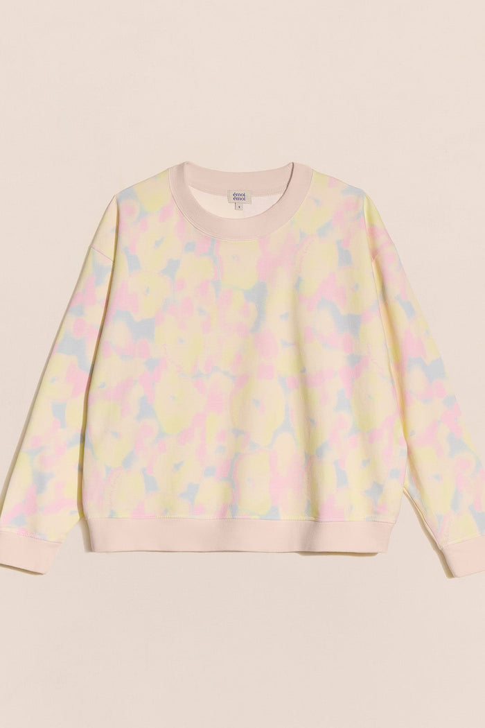 ÉMOI ÉMOI Crewneck  Scarlett - Dream Flowers