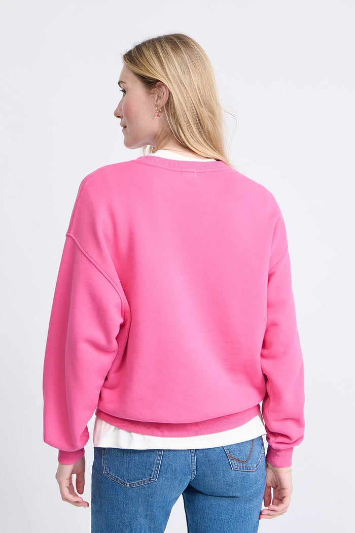 ÉMOI ÉMOI Crewneck Vertige de l'Amour - Fuschia