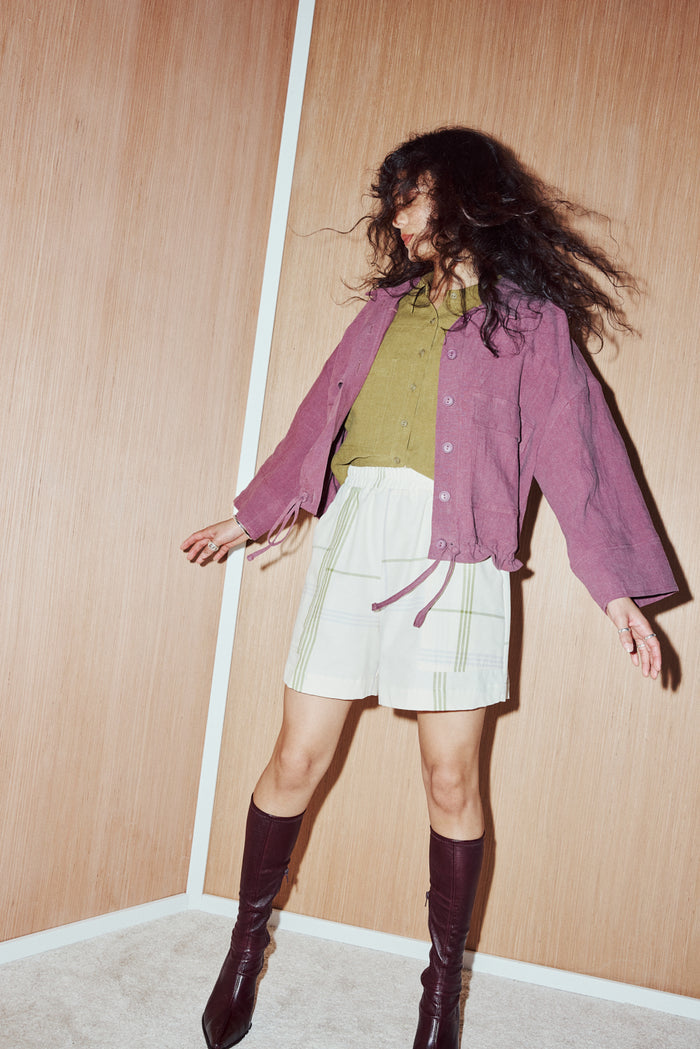 EVE GRAVEL Shorts Ayaka - Summer Tartan