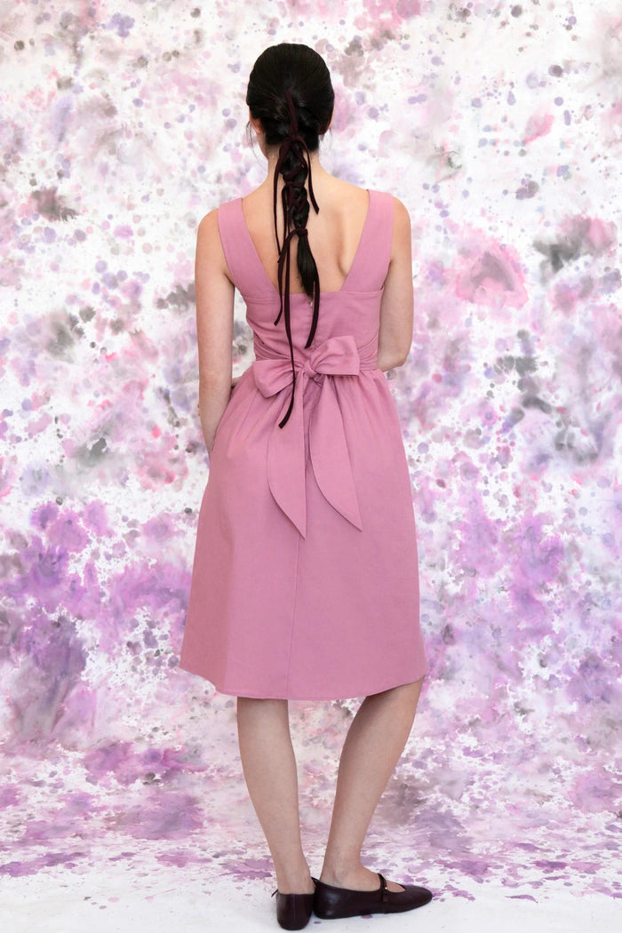 EVE LAVOIE Robe Primevère - Rose Pâle