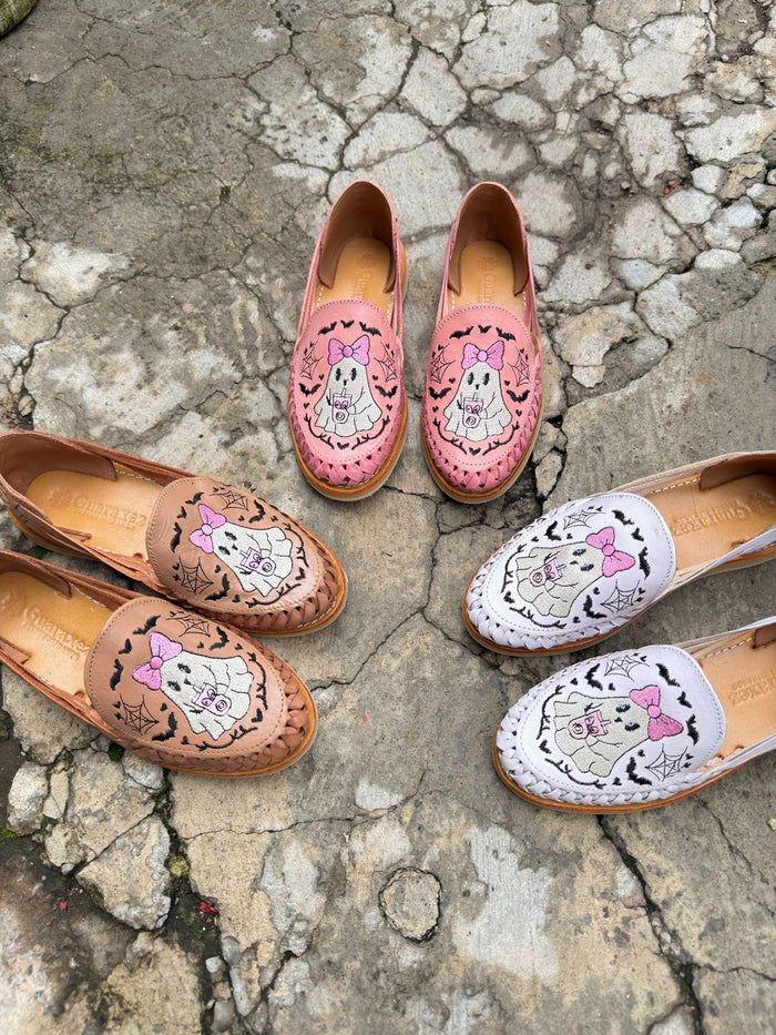 Fantasma Coquette Leather Flats
