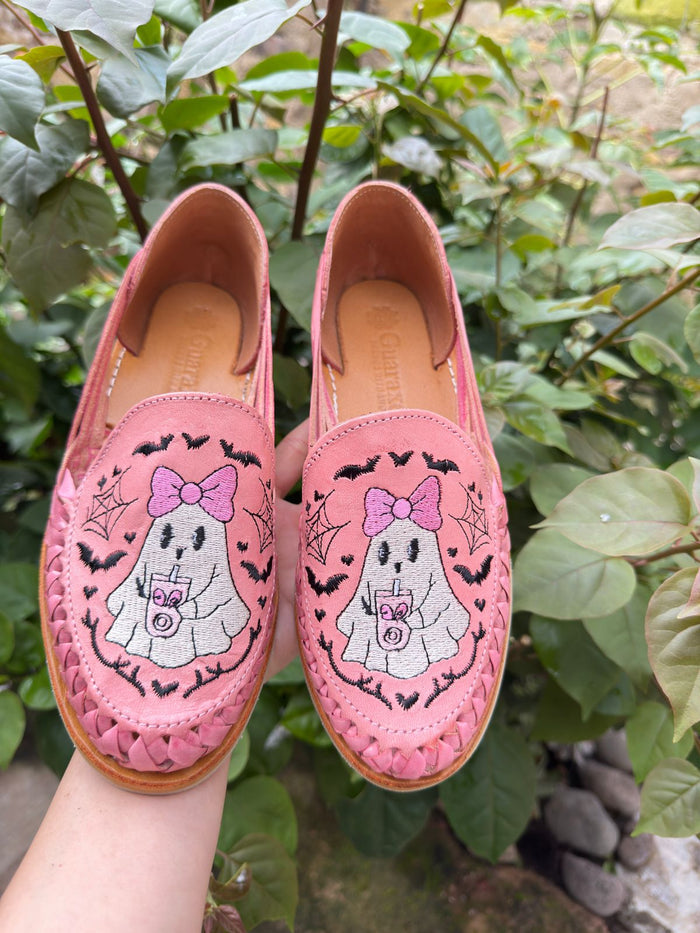 Fantasma Coquette Leather Flats