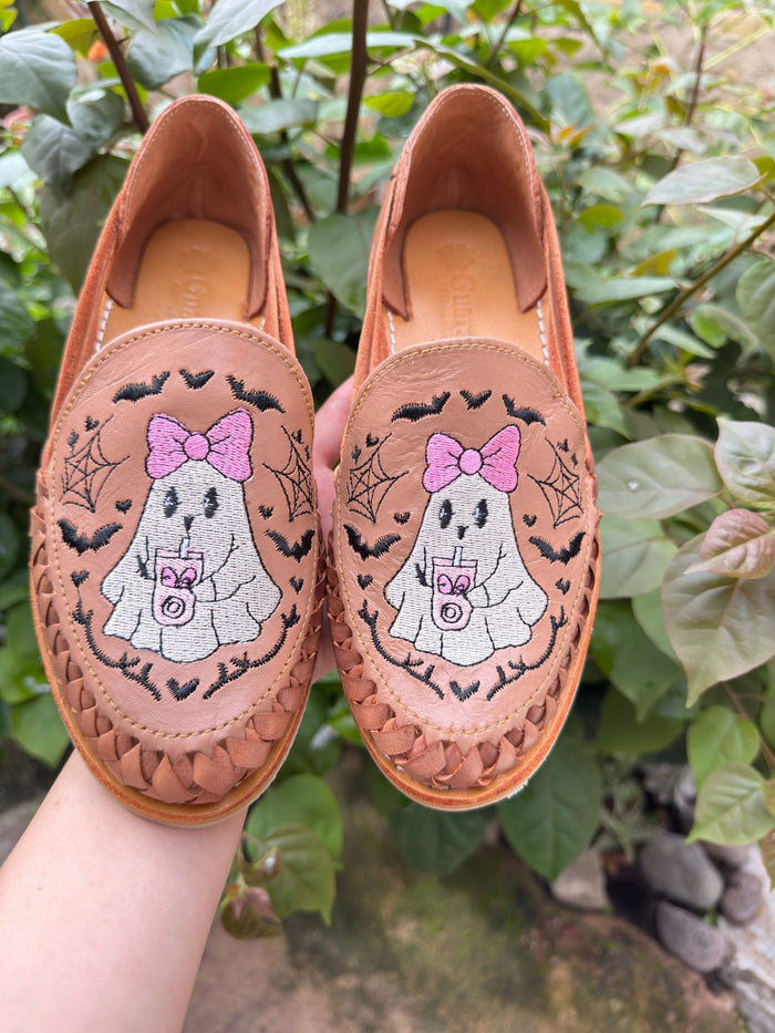 Fantasma Coquette Leather Flats
