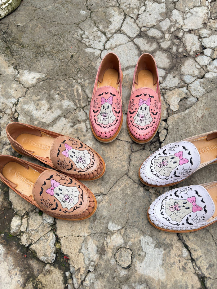 Fantasma Coquette Leather Flats
