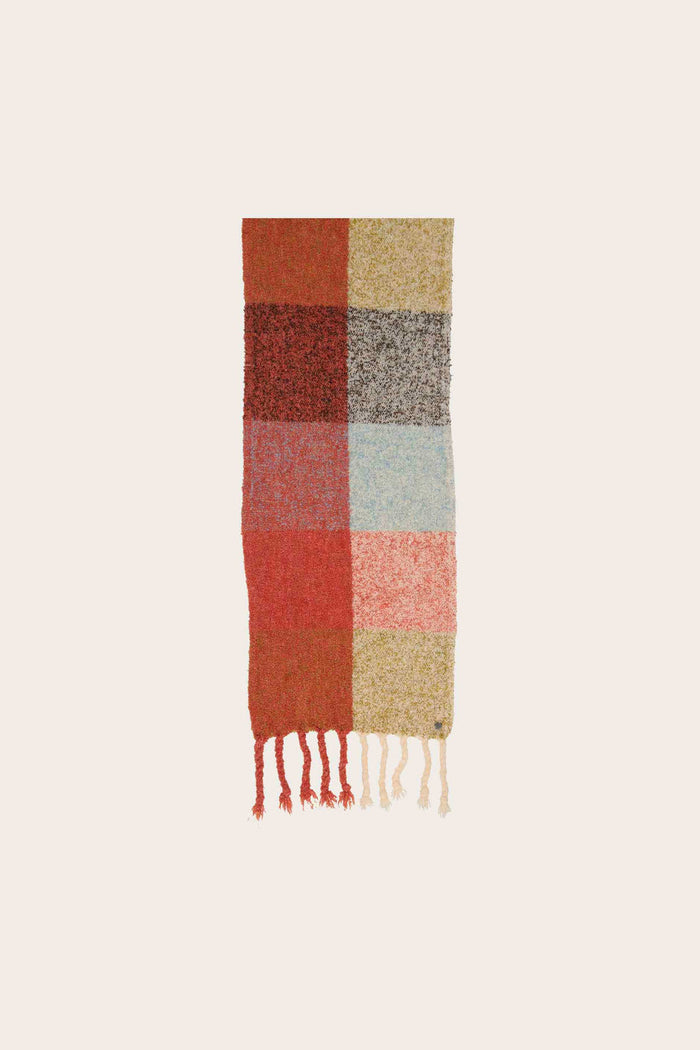 FRAAS Foulard Carreaux à Frange