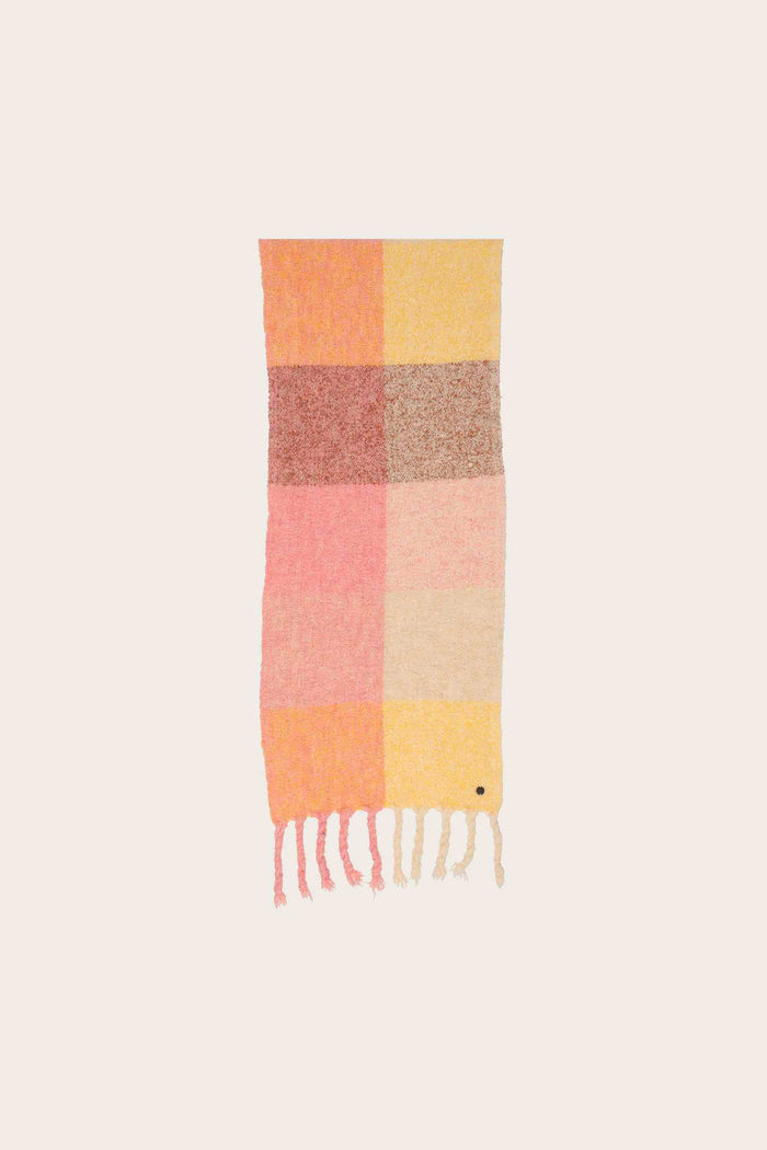 FRAAS Foulard Carreaux à Frange