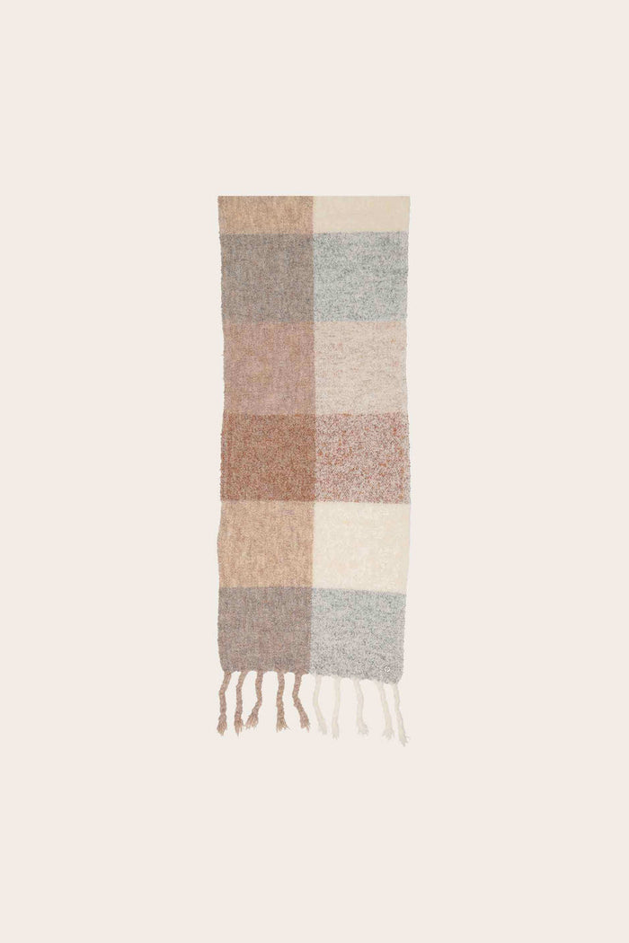 FRAAS Foulard Carreaux à Frange
