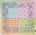 FRAAS Foulard en Soie Bandana Patchwork