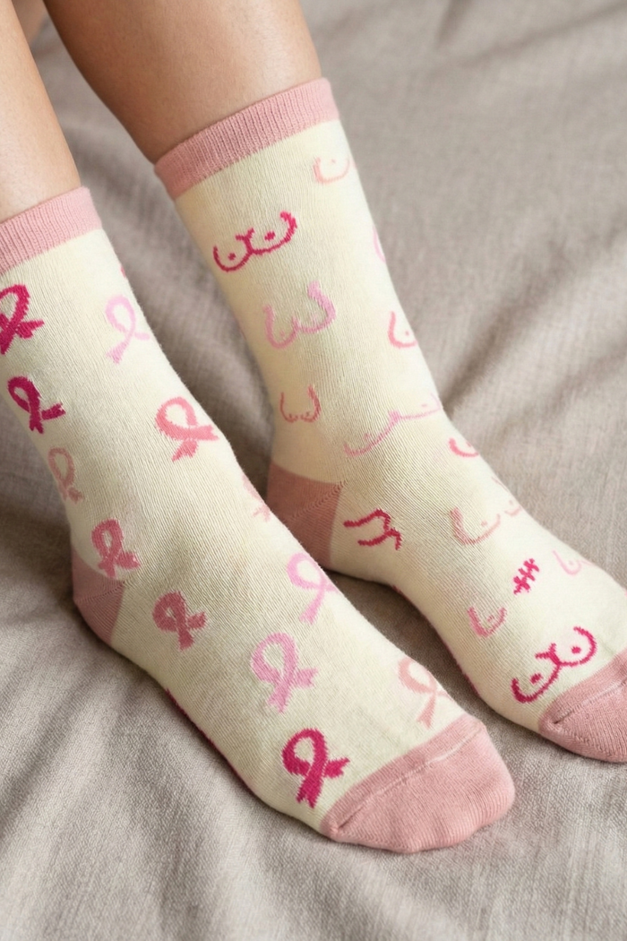 FRIDAY SOCK CO. Chaussettes - Cancer du Sein TDG