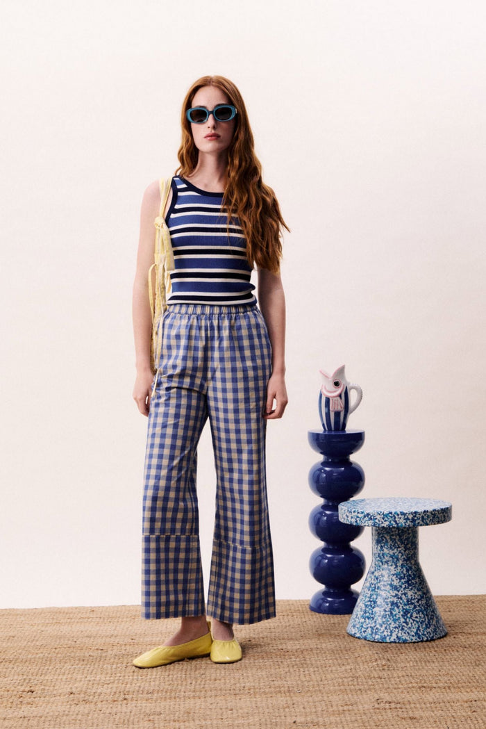 FRNCH PARIS Camisole Ceruleen - Bleu Marine
