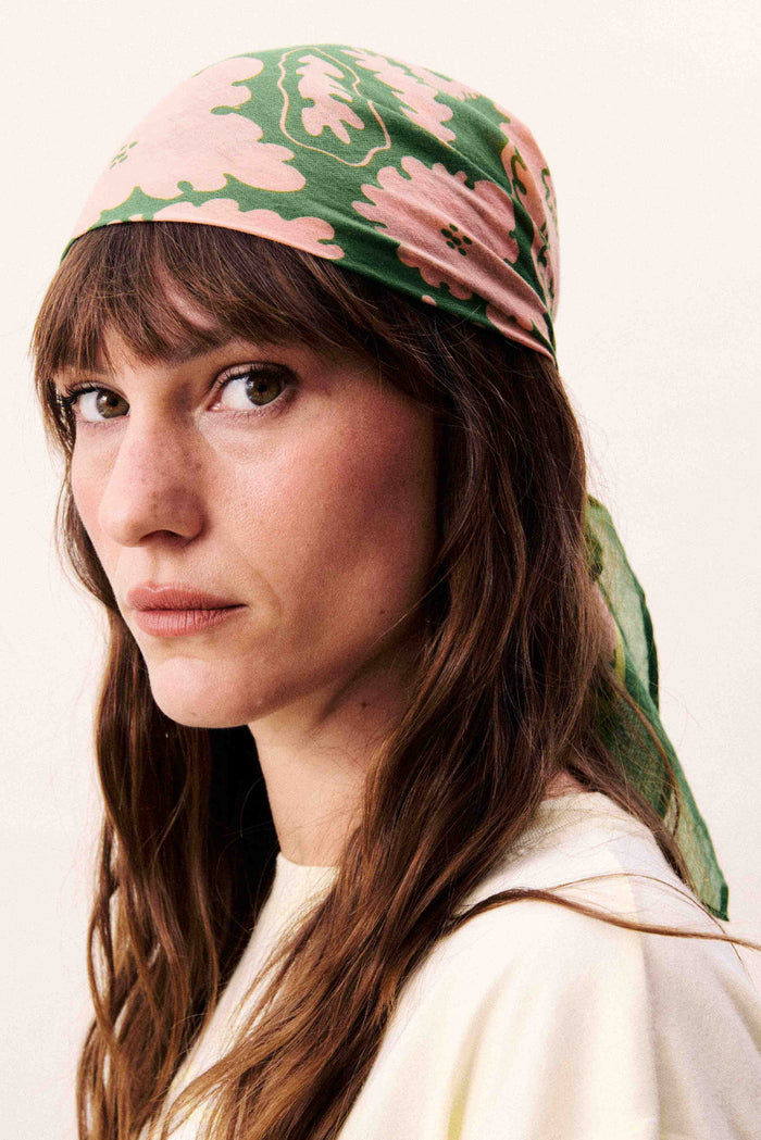 FRNCH PARIS Foulard Hannoki - Vert