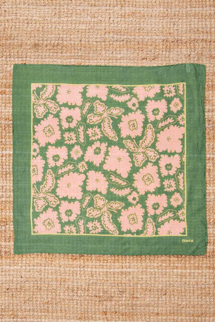 FRNCH PARIS Foulard Hannoki - Vert