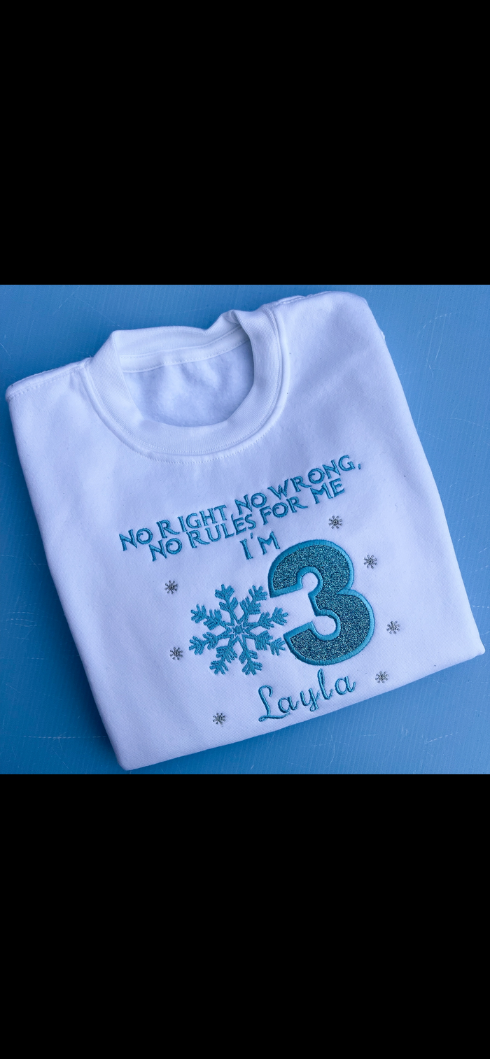 Frozen Inspired Sweatshirt