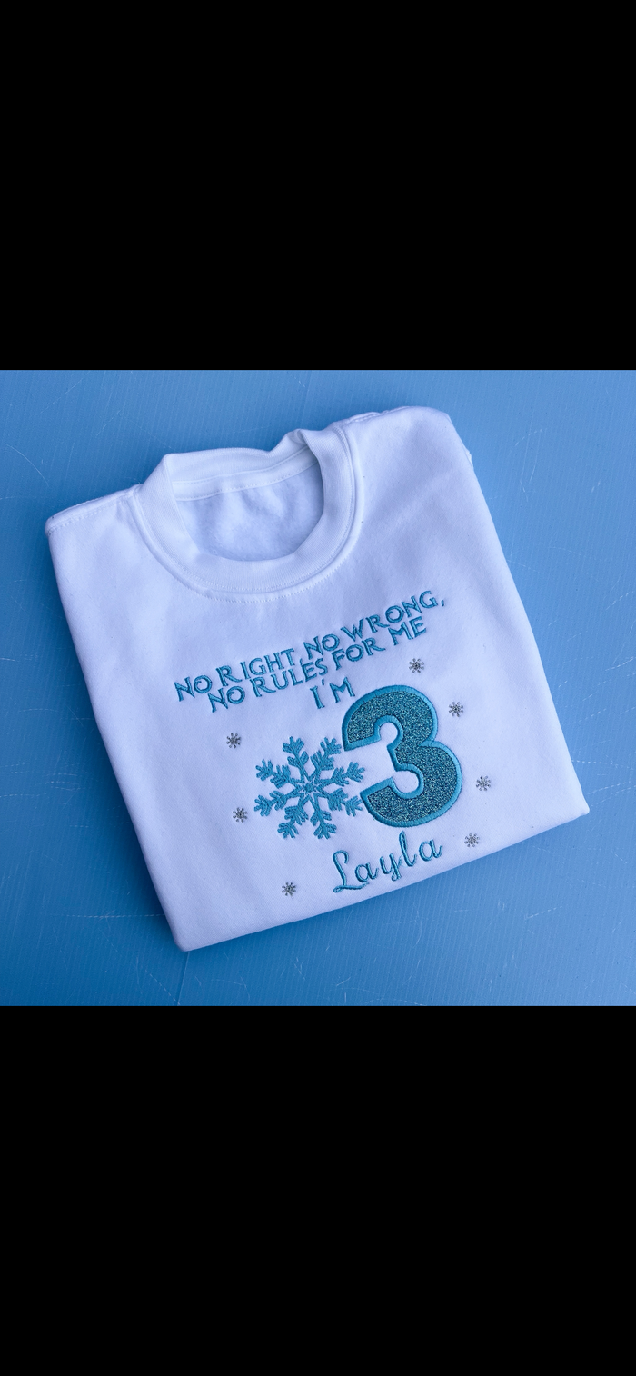 Frozen Inspired Sweatshirt