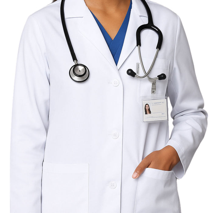 Full Women's Lab Coat Apron