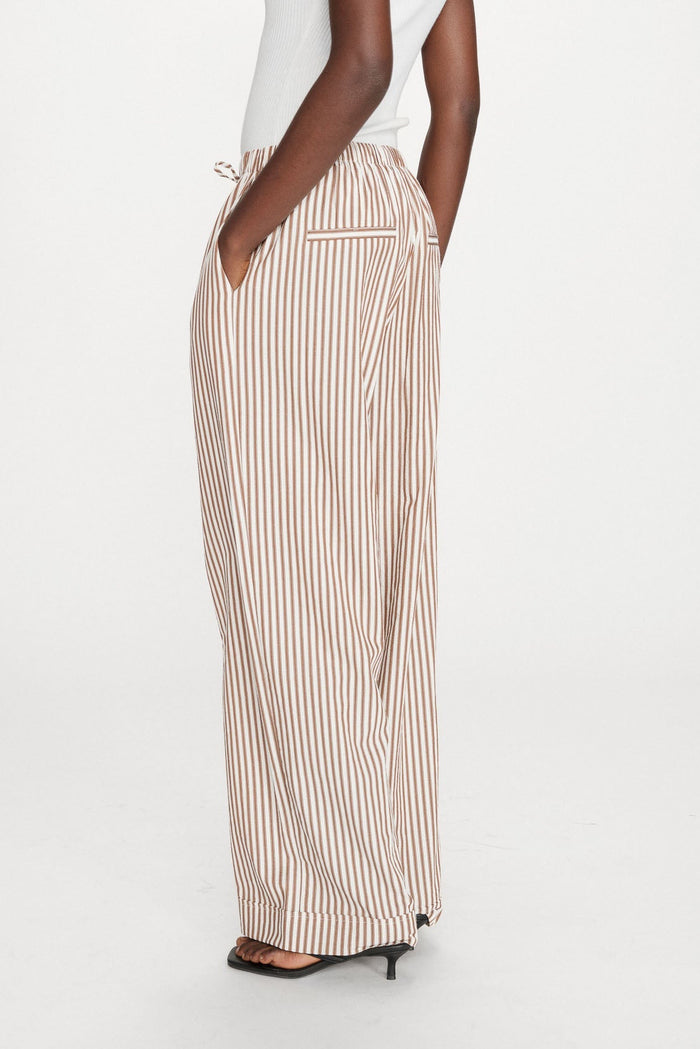 GRACE & MILA Pantalon Volute - Mocha