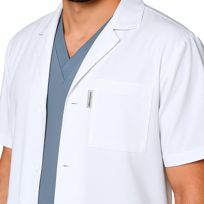 Half Men's Lab Coat Apron