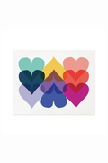 HALFPENNY POSTAGE Carte Beaucoup d'Amour