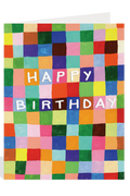 HALFPENNY POSTAGE Mini Carte Mosaïque Anniversaire