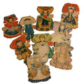 Hallmark Land of Make Believe and Dolls of the Nations Cards Set 8 1940s