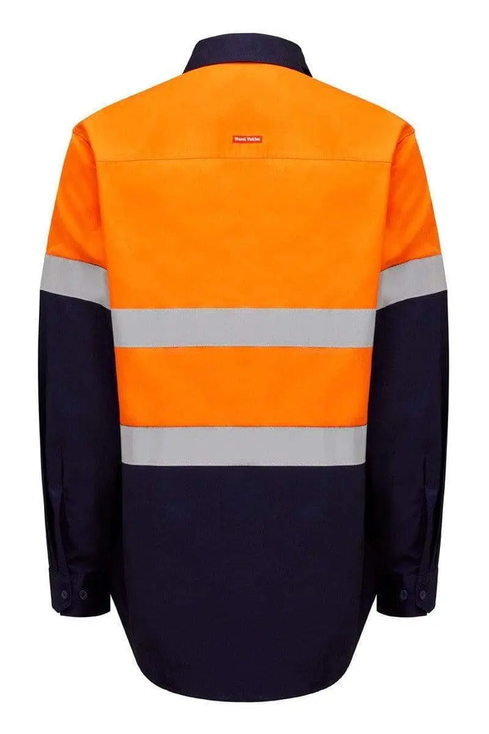 Hard Yakka Hi Vis Reflective Work Shirt Y04615 Work Wear Hard Yakka