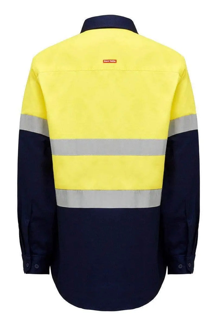 Hard Yakka Hi Vis Reflective Work Shirt Y04615 Work Wear Hard Yakka