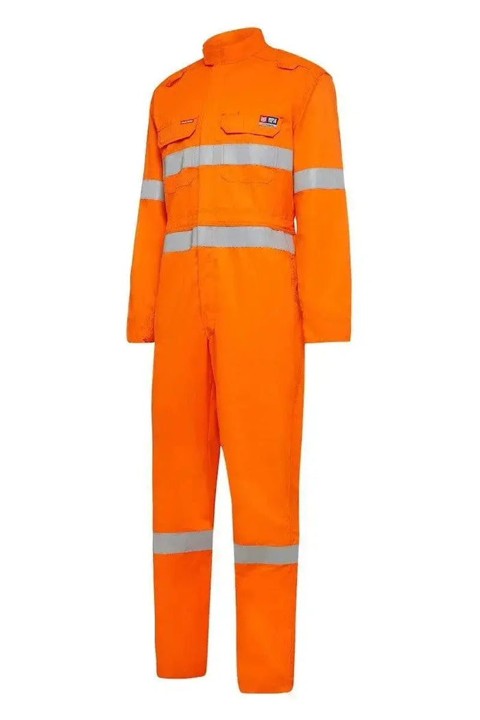 Hard Yakka Shieldtec FR Hi Vis Men's Coverall Y00080 Metro Workwear.