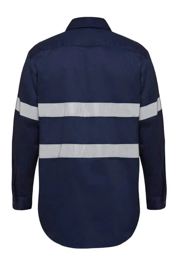 Hard Yakka Taped Long Sleeve Cotton Drill Shirt Y07227 Metro Workwear.