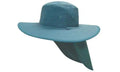 Headwear Canvas Sun Hat With Flap X12 - 4055 - Flash Uniforms