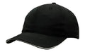 Headwear Spring Woven Cap With Strap & Clip X12 - 3817 - City Workwear