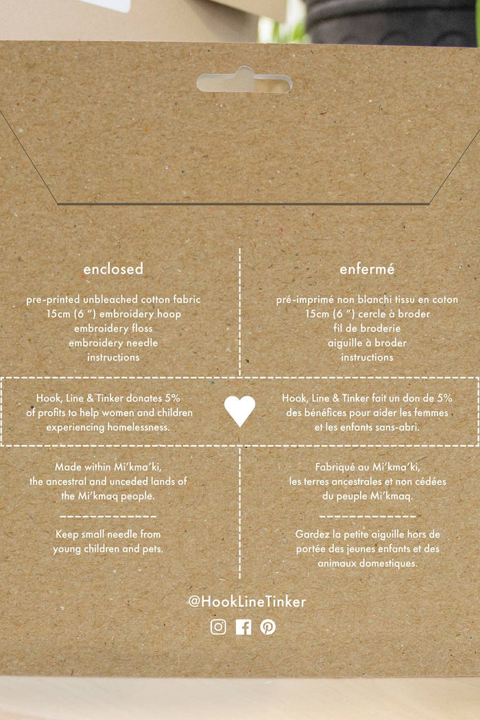 HOOK LINE & TINKER Kit de Broderie - Caribou