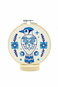 HOOK LINE & TINKER Kit de Broderie - Folk Blue Jay