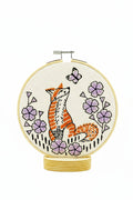 HOOK LINE & TINKER Kit de broderie - Fox in Phlox